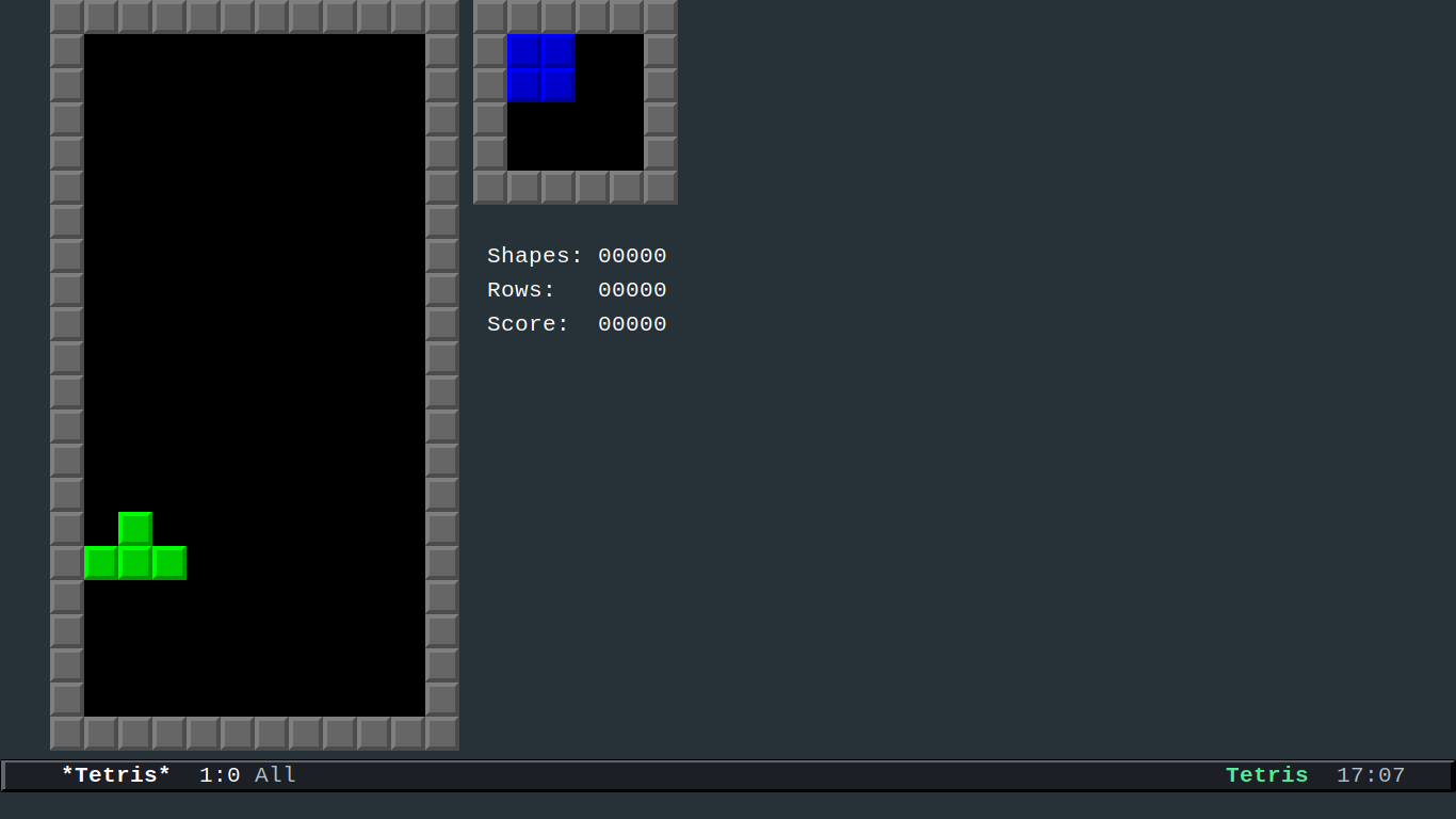 Tetris en Emacs